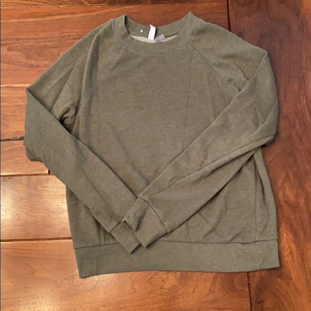 Army green sweatshirt!